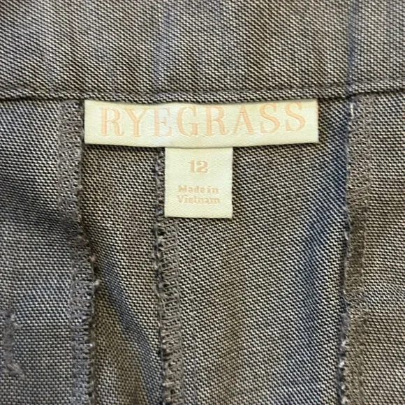 Gray Wide-Leg Trousers for Formal Wear - Picture 5 of 6